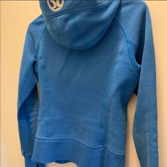 Blue Lululemon Scuba Hoodie - Picture 2 of 5